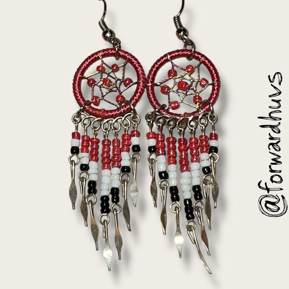 Bundle Sale 3 for $15 | Boho Dreamcatcher Dangle Earrings